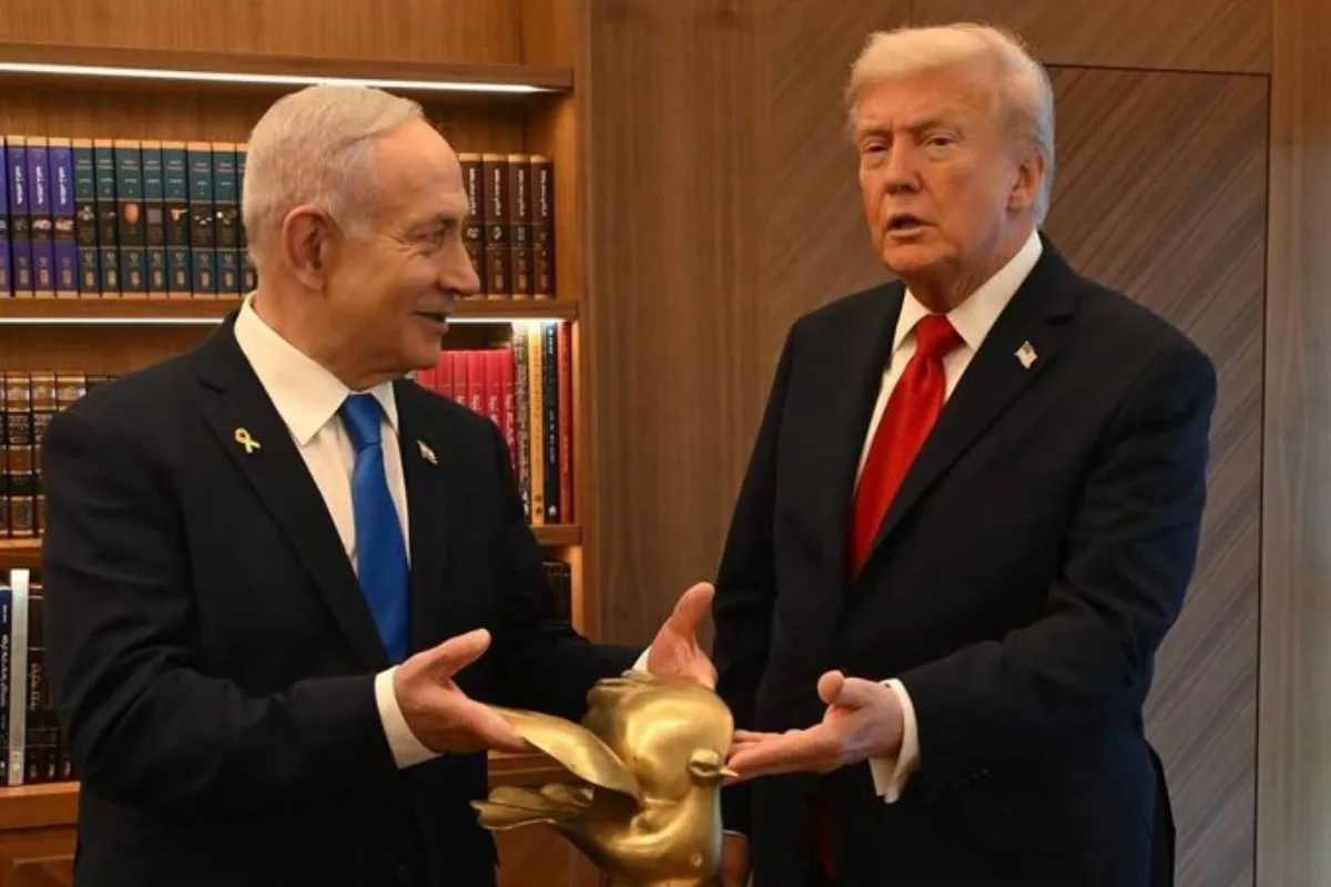 Trump advierte que Israel perdería el apoyo de EE. UU. si anexiona Cisjordania - Foto: Redes sociales