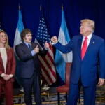 Trump felicita a Milei por su “aplastante victoria” en las legislativas argentinas y destaca el respaldo de Washington - Foto: Redes sociales