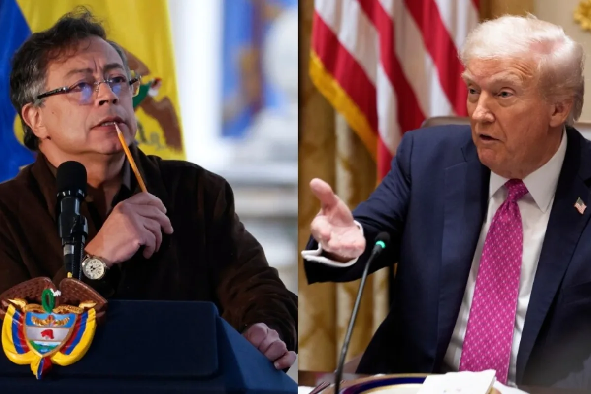 Tensión diplomática entre Colombia y Estados Unidos: Petro responde a críticas de Trump sobre narcotráfico y suspensión de ayudas - Foto: Redes sociales