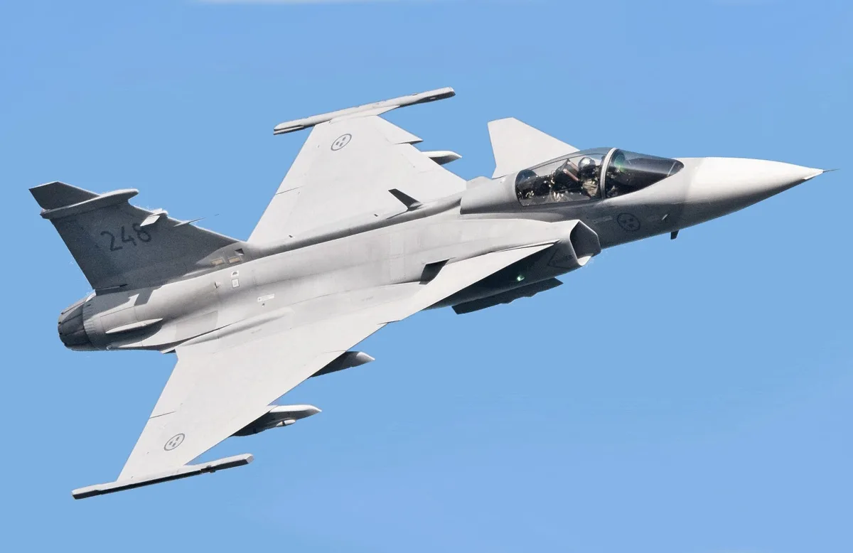 Los aviones Gripen de Saab fueron elegidos por su costo más competitivo frente a otras opciones evaluadas, como los F-16 de EE.UU. o los Rafale de Francia - Foto: Tuomo Salonen