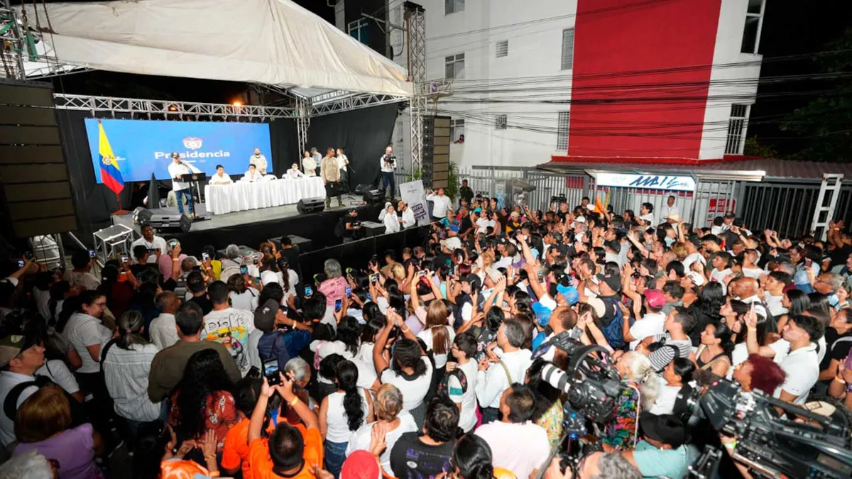 ​​El presidente Gustavo Petro le dio la orden a la Policía Nacional de capturar a todos los compradores de votos en el Valle del Cauca - Foto: Presidencia