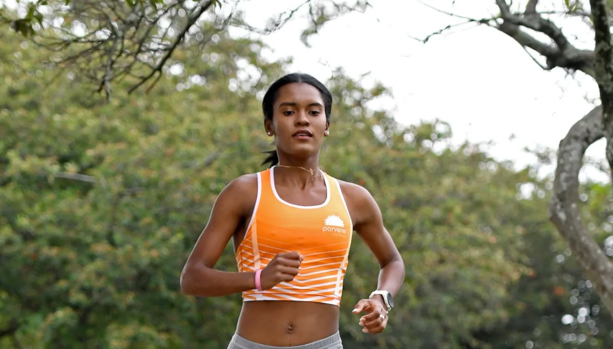 Shellcy Sarmiento y Rubén Barbosa estarán presentes este 16 de noviembre en la Carrera Atlética Internacional Marathon.TV, en la ciudad de San Luis Potosí, en México - Foto: Equipo Porvenir