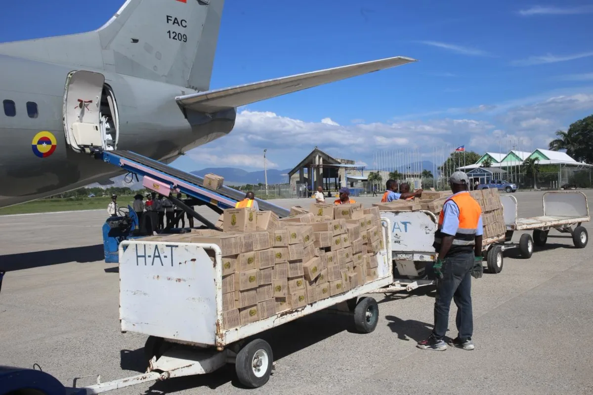 Este apoyo humanitario está destinado a brindar atención inmediata y aliviar las condiciones de las familias damnificadas por el huracán - Foto: UNGRD