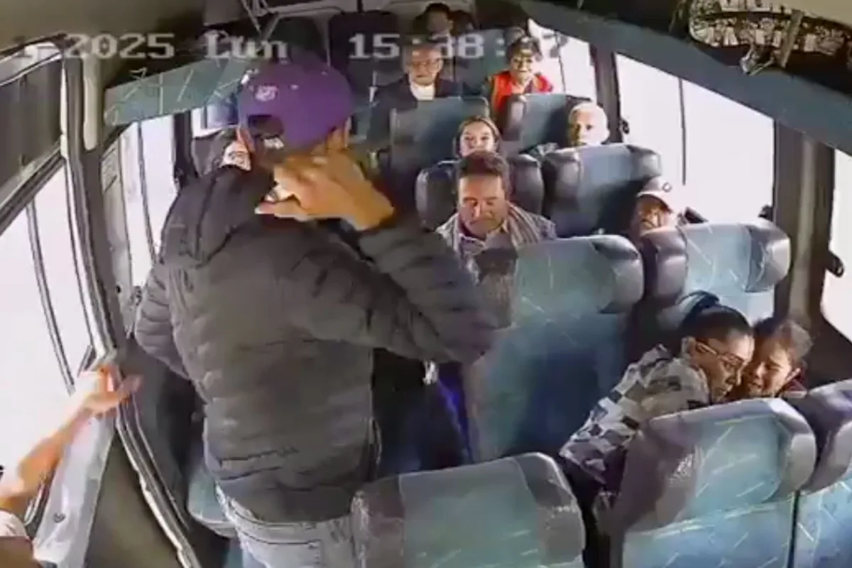 Nuevo asalto a bus intermunicipal entre Bogotá y Fusagasugá agrava ola de inseguridad en el corredor del sur - Foto: Captura de video