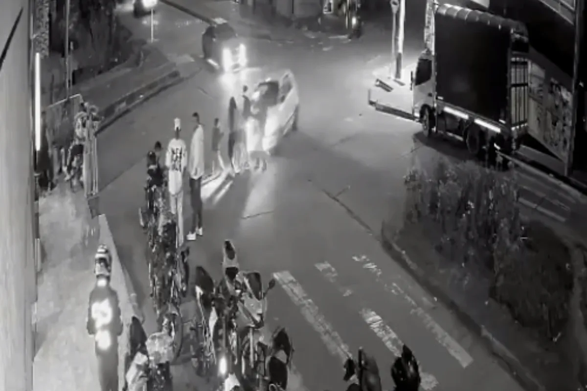 Fallece adolescente atropellada por taxista ebrio en el sur de Bogotá; el conductor tenía más de diez comparendos - Foto: Captura de video