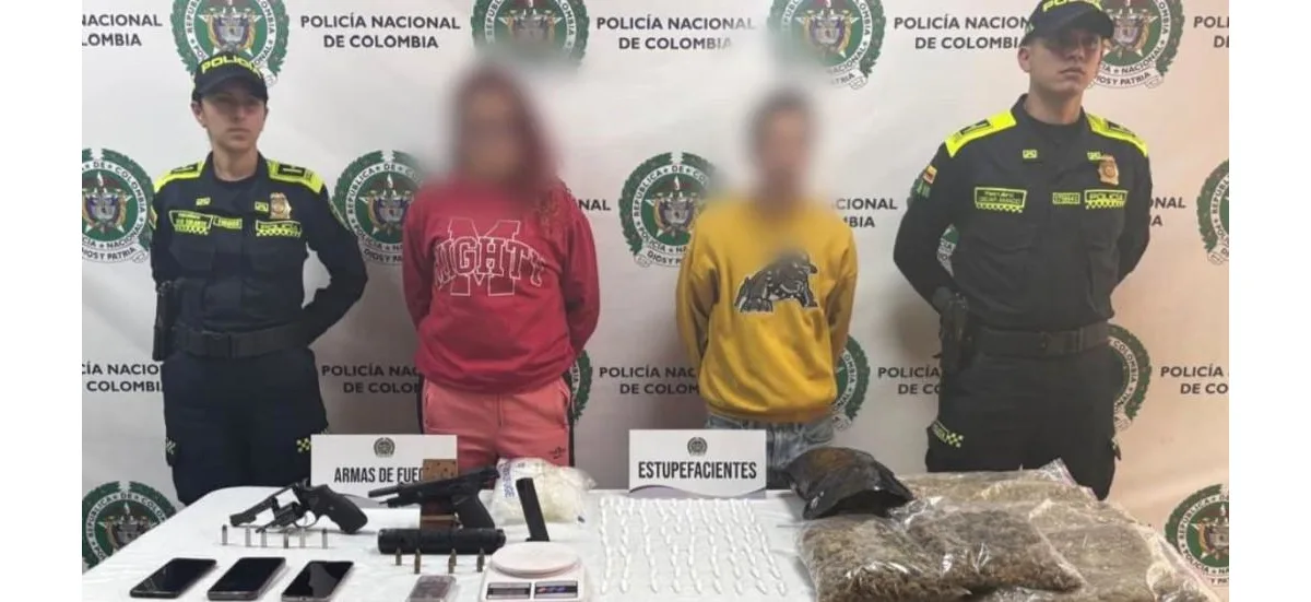 Su modo de delinquir consistía en coordinar la venta y comercialización de estupefacientes vía telefónica - Foto: Policía Nacional