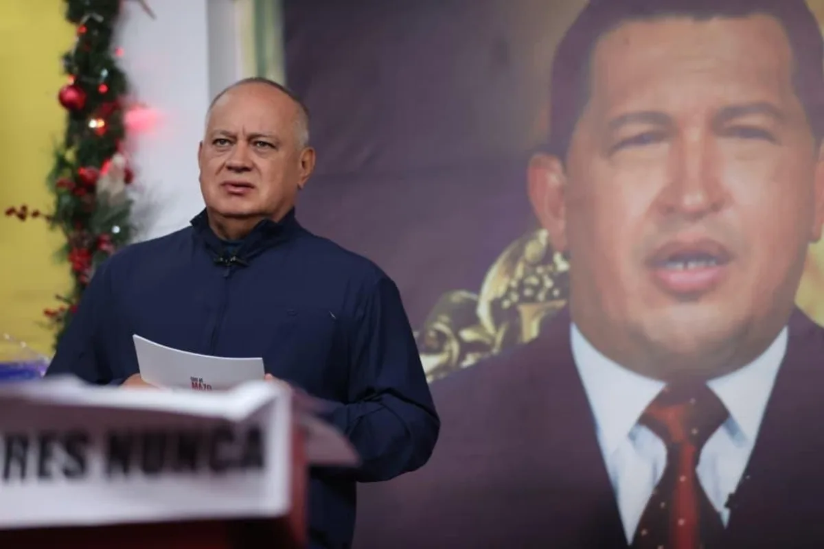 Diosdado Cabello descarta negociaciones secretas y reafirma que “nada pondrá en riesgo” el poder de Maduro - Foto: Redes sociales