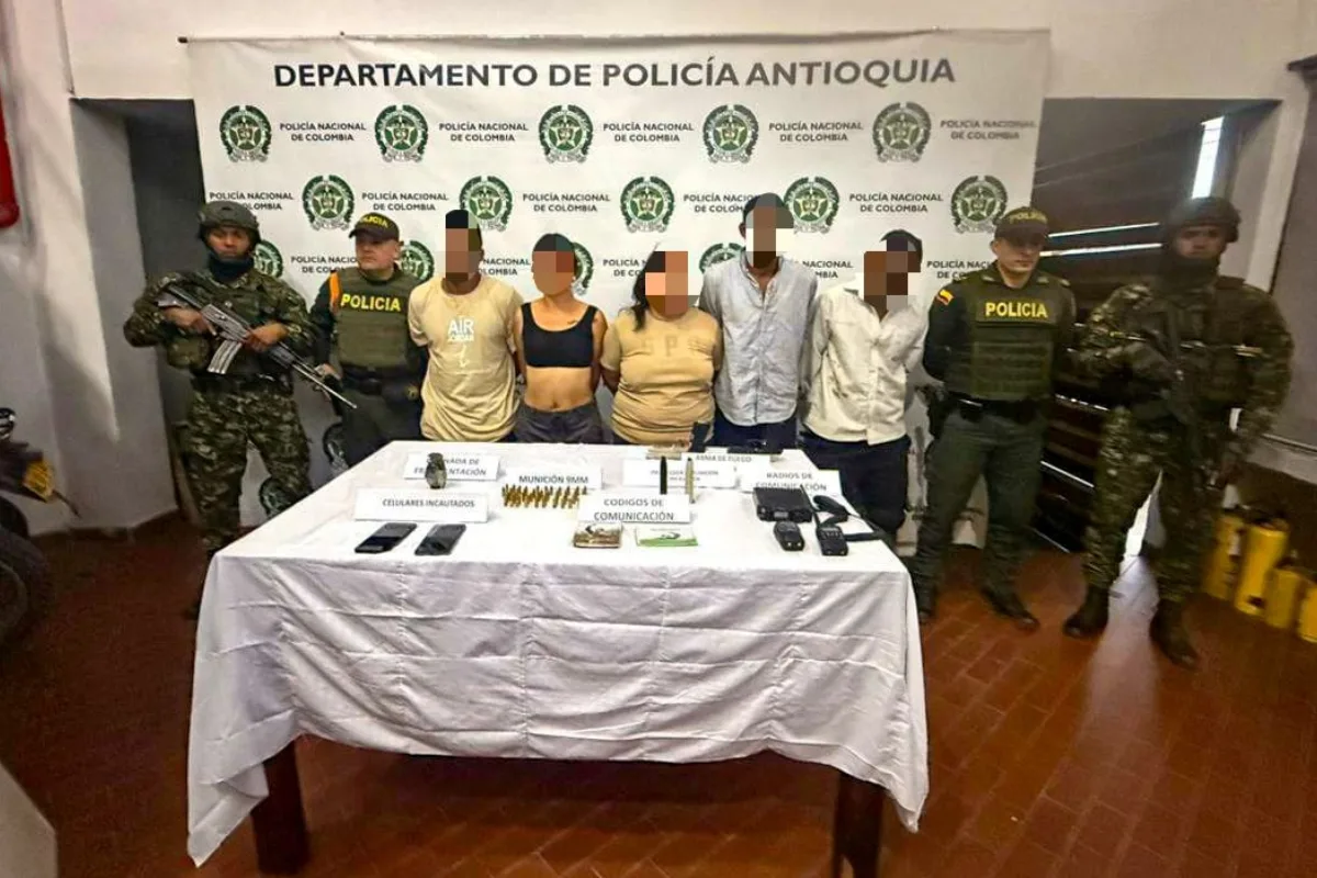 Golpe al Clan del Golfo: Ejército captura a diez integrantes de la subestructura Edwin Román Velásquez Valle en Antioquia - Foto: Cortesía