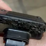 Bolsonaro más allá de la detención, admitió que si manipuló la tobillera la cual quedó quemada tras la acción del expresidente brasilero - Foto: Captura O Globo