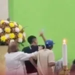 Intento de hurto provoca pánico en plena misa en una iglesia de Kennedy, Bogotá - Foto: Captura de video