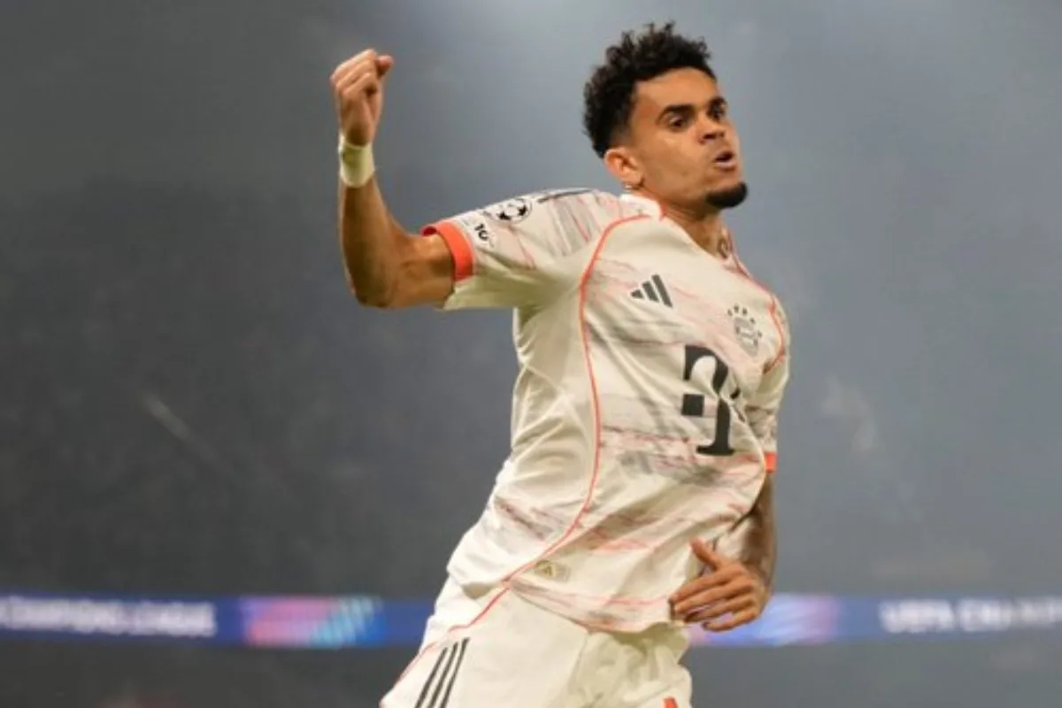 Luis Díaz iguala récord histórico de goleadores colombianos en la Champions League - Foto: @FCBayernES