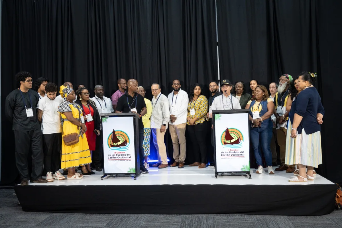 El cierre de la Cumbre, que reunió durante cuatro días a delegaciones raizales, afrodescendientes, garífunas, indígenas y representantes de gobiernos de Centroamérica y el Caribe, estuvo cargado de simbolismo, emotividad y reafirmación del espíritu colectivo que dio origen a esta nueva plataforma de articulación regional - Foto: Cancillería