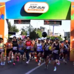 A las 7:30 de la mañana arrancaron los que se le midieron a los 10K, con un recorrido ideal, sin muchas vueltas ni subidas, bajo un sol abrasador, en un trazado en línea recta, sobre la carrera 9 al norte de la capital - Foto: Xiaomi Pop Run