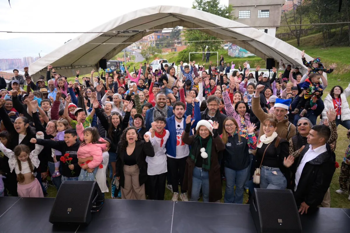 El evento se realizó en el barrio Altos de la Estancia, y contó con el liderazgo y la compañía de la canciller de la República, Rosa Yolanda Villavicencio, reafirmando el compromiso de la Cancillería con una diplomacia más cercana, comunitaria y territorial - Foto: Cancillería