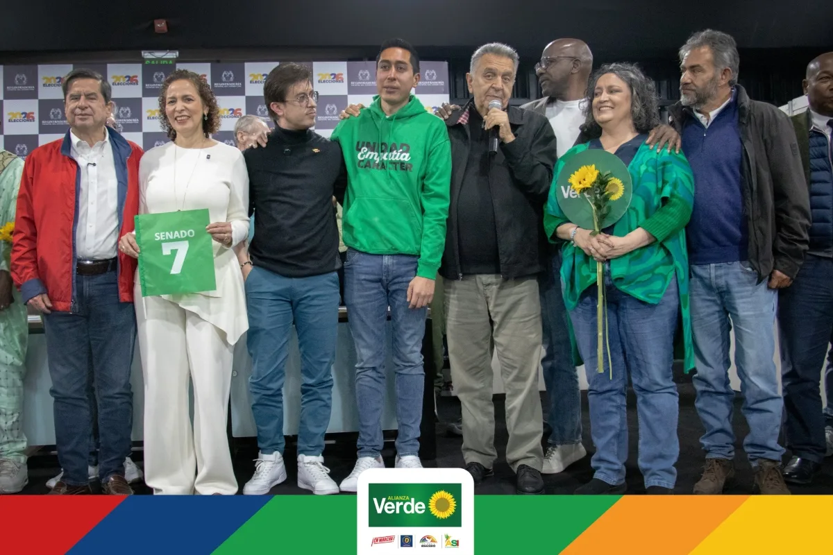 Alianza Verde se aparta de la consulta interpartidista y libera a sus militantes para definir apoyos presidenciales en 2026 - Foto: @PartidoVerdeCoL