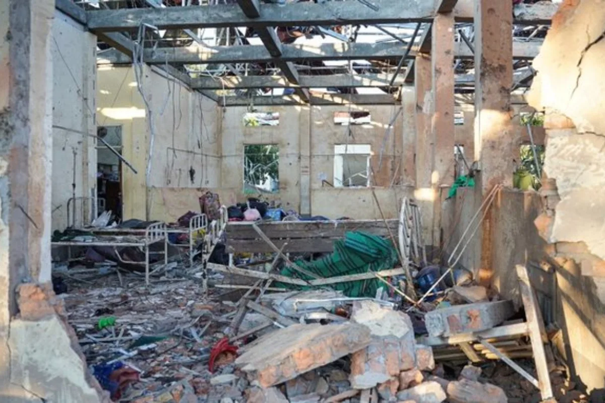 Bombardeo contra hospital en Rakáin desata condena internacional y profundiza la crisis humanitaria en Birmania - Foto: Redes sociales