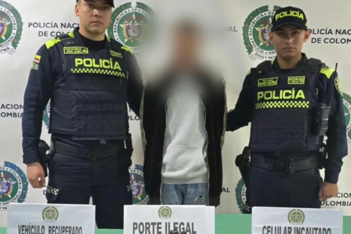 Operativo relámpago en Bogotá: plan candado permite captura de presunto ladrón y recuperación de vehículo en Kennedy - Foto: Cortesía