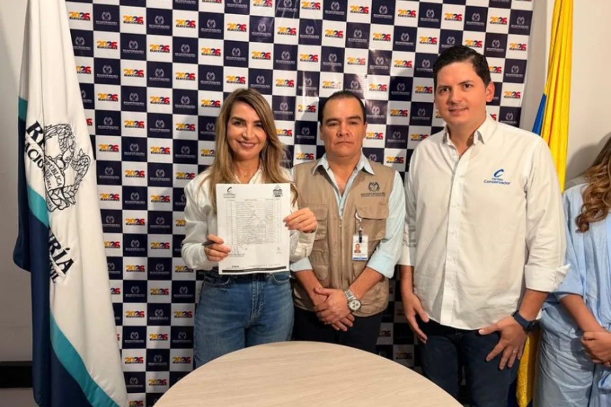 Partido Conservador inscribe listas al Congreso con David Barguil como cabeza al Senado y promete renovación interna - Foto: @soyconservador