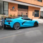 Conductor de Corvette desafía a autoridades de tránsito en Bogotá y termina multado: el lujoso vehículo no es de su propiedad - Foto: Redes sociales