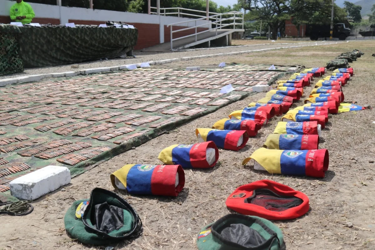 Ejército reporta contundentes resultados operacionales en 2025 con récord en incautación de armas y fuertes golpes a economías ilegales - Foto: @COL_EJERCITO