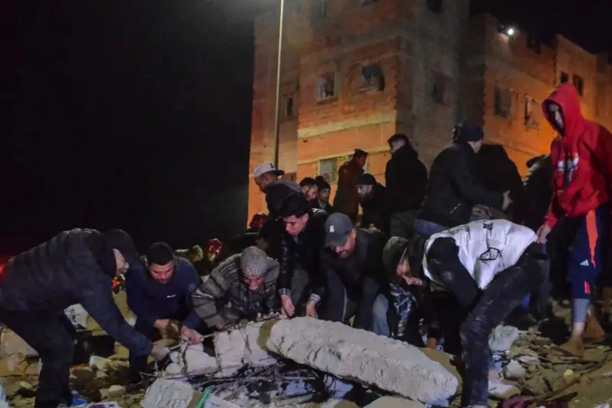 Tragedia nocturna en Marruecos: derrumbe de edificios en Fez deja al menos 19 muertos y más de una docena de heridos - Foto: Redes sociales