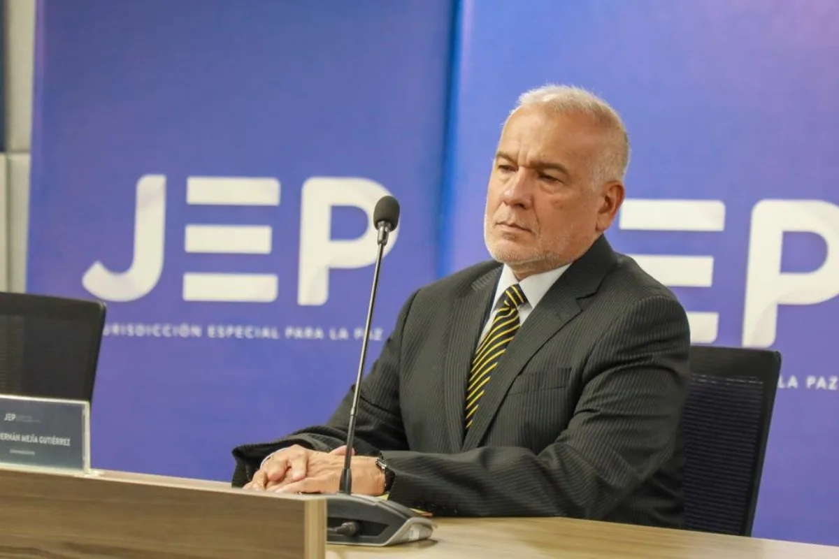 La JEP condena a 20 años de prisión al coronel (r) Publio Hernán Mejía por 72 ejecuciones extrajudiciales - Foto: @JEP_Colombia