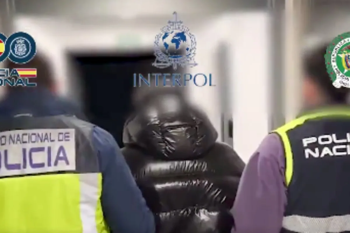 Detenido en Madrid presunto alto mando financiero del ELN buscado por blanqueo de capitales, financiación del terrorismo y apoyo a operaciones ilícitas - Foto: Captura de video