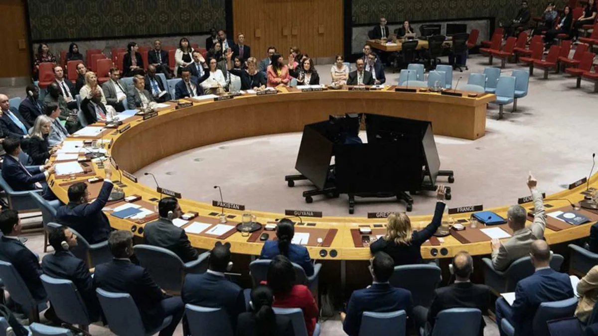 ​El Consejo de Seguridad de Naciones Unidas sesionó de manera extraordinaria, a petición de Colombia, para analizar el tema de Venezuela - Foto: ONU