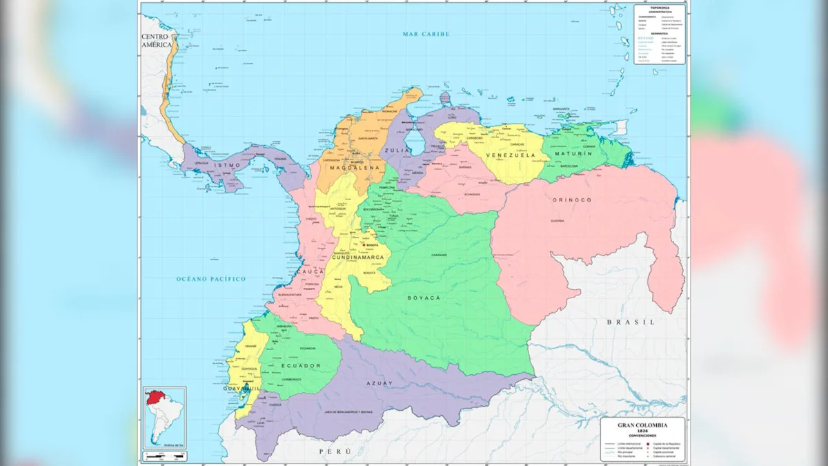 “Esta es la Gran Colombia, era la idea de Bolívar, y propongo por voto constituyente de la población que la reconstruyamos como una confederación de Naciones autónomas", escribió el el presidente Petro - Foto: X/@petrogustavo