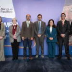 La sesión fue presidida por Mauricio Jaramillo Jassir, viceministro de Asuntos Multilaterales de Colombia, y Tito Rufino Yepes, viceministro de Comercio, Industria y Turismo. Participaron también representantes de alto nivel de los cuatro Estados miembros, responsables de la conducción política y técnica del mecanismo de integración - Foto: Cancillería