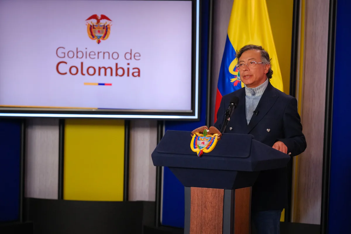 Durante una transmisión con su gabinete, Petro afirmó que este encuentro es “determinante” para avanzar en temas de cooperación, luego de que Trump extendiera la invitación tras la llamada telefónica que sostuvieron a principios de enero - Foto: Presidencia