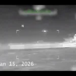 Estados Unidos incautó el petrolero Verónica en el Caribe como parte de las operaciones para hacer cumplir sanciones contra Venezuela y controlar exportaciones de petróleo en medio de tensiones políticas - Foto: Captura de video