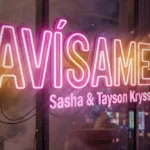 La química entre Sasha y Tayson Kryss se refleja tanto en la interpretación como en la narrativa del tema, elevando la canción a un diálogo sincero entre dos voces que representan emociones universales - Foto: Sasha y Tayson Kryss