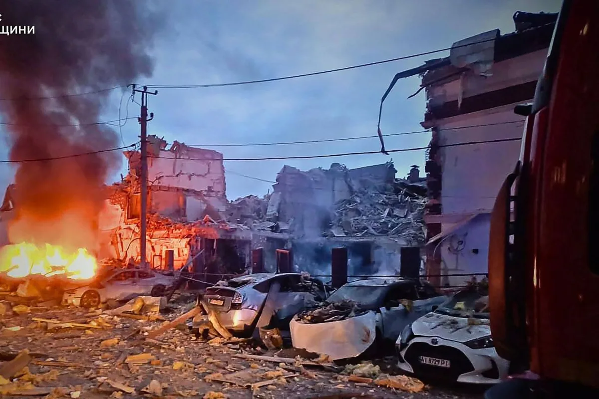 Ataques rusos dejan a la mitad de Kiev sin calefacción en plena ola de frío - Foto: Redes sociales