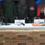 Capturan en flagrancia a ocho personas por millonario robo a bodega en el sur de Bogotá - Foto: @PoliciaBogota