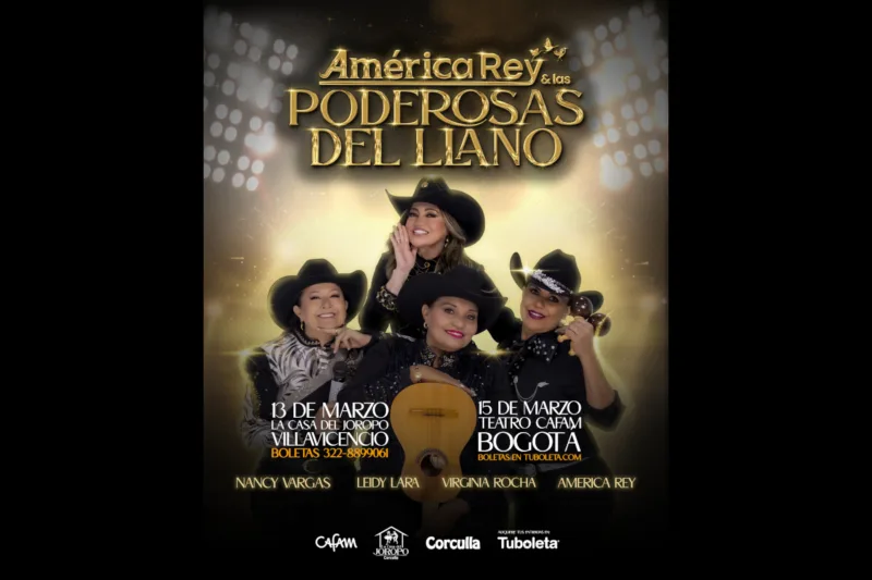 Más allá de la música, este encuentro en el Teatro Cafam y La Casa del Joropo simboliza la conquista de un espacio que durante décadas estuvo reservado a la voz masculina. En la actualidad las mujeres del Llano se plantan con temple y autoridad, demostrando que su aporte también proyecta el joropo hacia la universalidad - Foto: Arocavox