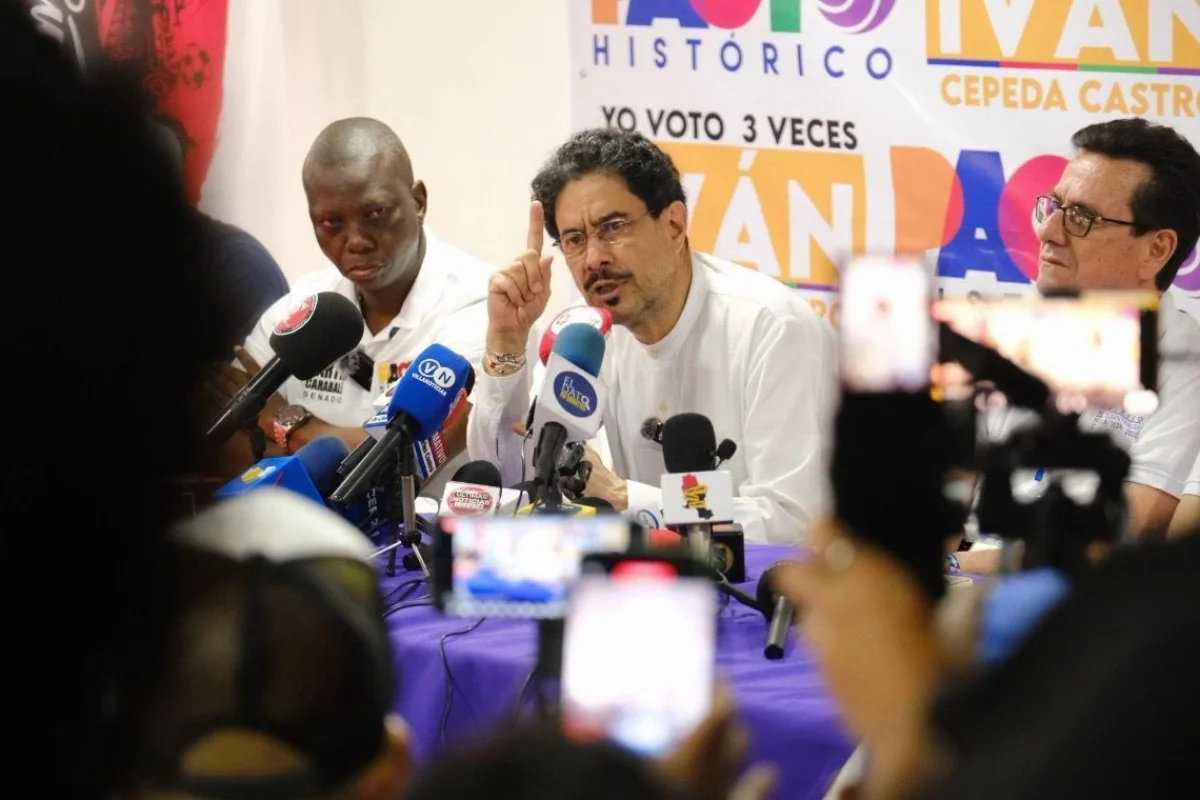 La Registraduría Nacional remitió al Consejo Nacional Electoral la definición sobre la inscripción de Iván Cepeda a la consulta presidencial del Frente por la Vida - Foto: @IvanCepedaCast