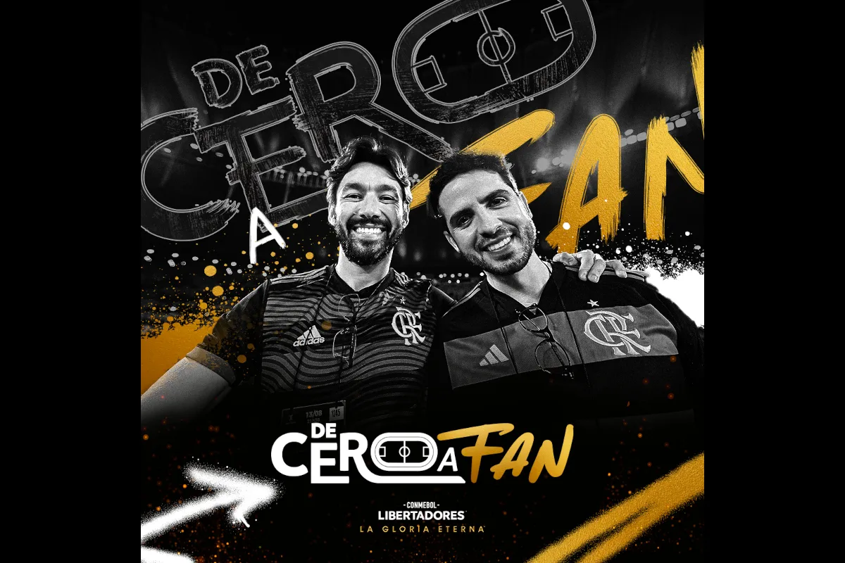 La serie propone un recorrido de descubrimiento en el que los llamados “neo fans” se aproximan por primera vez al universo de la Conmebol Libertadores, poniendo en valor la experiencia, la emoción y el sentido de pertenencia que despierta uno de los torneos más emblemáticos del fútbol sudamericano - Foto: Findasense