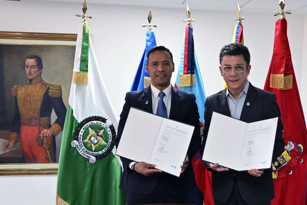 El Ministerio de Defensa y la Superintendencia de Sociedades firmaron un memorando para fortalecer la lucha contra la corrupción, el lavado de activos y la financiación del terrorismo - Foto: Cortesía