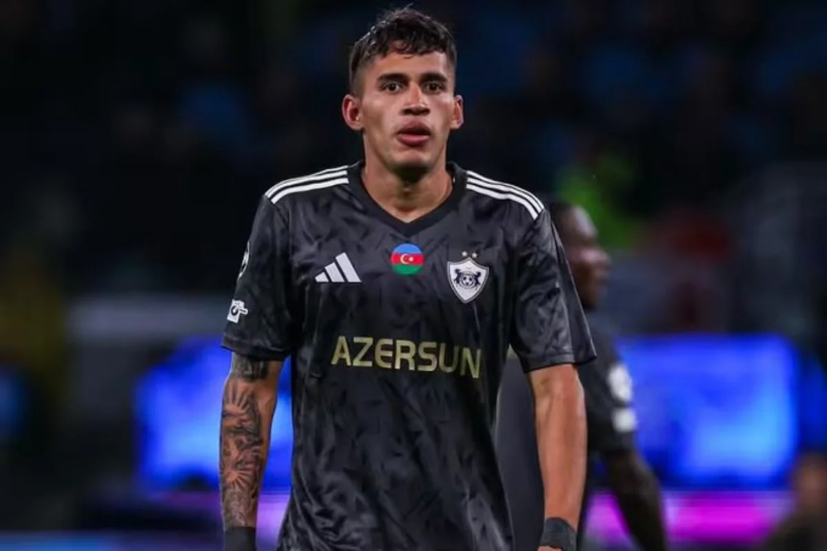 Camilo Durán fue figura en la Champions League con un doblete ante Eintracht Frankfurt, ganó el MVP del partido y lidera la tabla de goleadores colombianos - Foto: Redes sociales