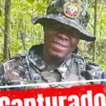 Autoridades capturaron a alias ‘Mocho’, jefe de una subestructura de ‘Iván Mordisco’, señalado de asesinar a un patrullero de la Policía en Jamundí - Foto: Cortesía