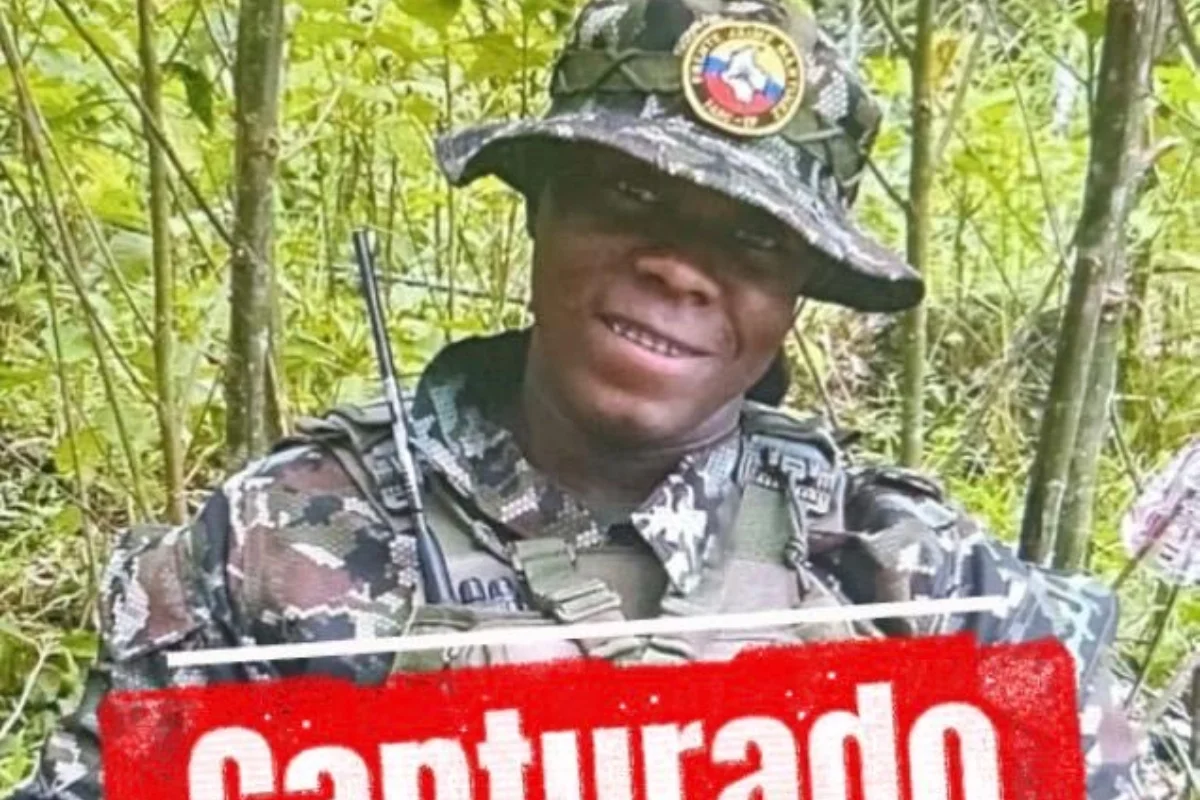 Autoridades capturaron a alias ‘Mocho’, jefe de una subestructura de ‘Iván Mordisco’, señalado de asesinar a un patrullero de la Policía en Jamundí - Foto: Cortesía