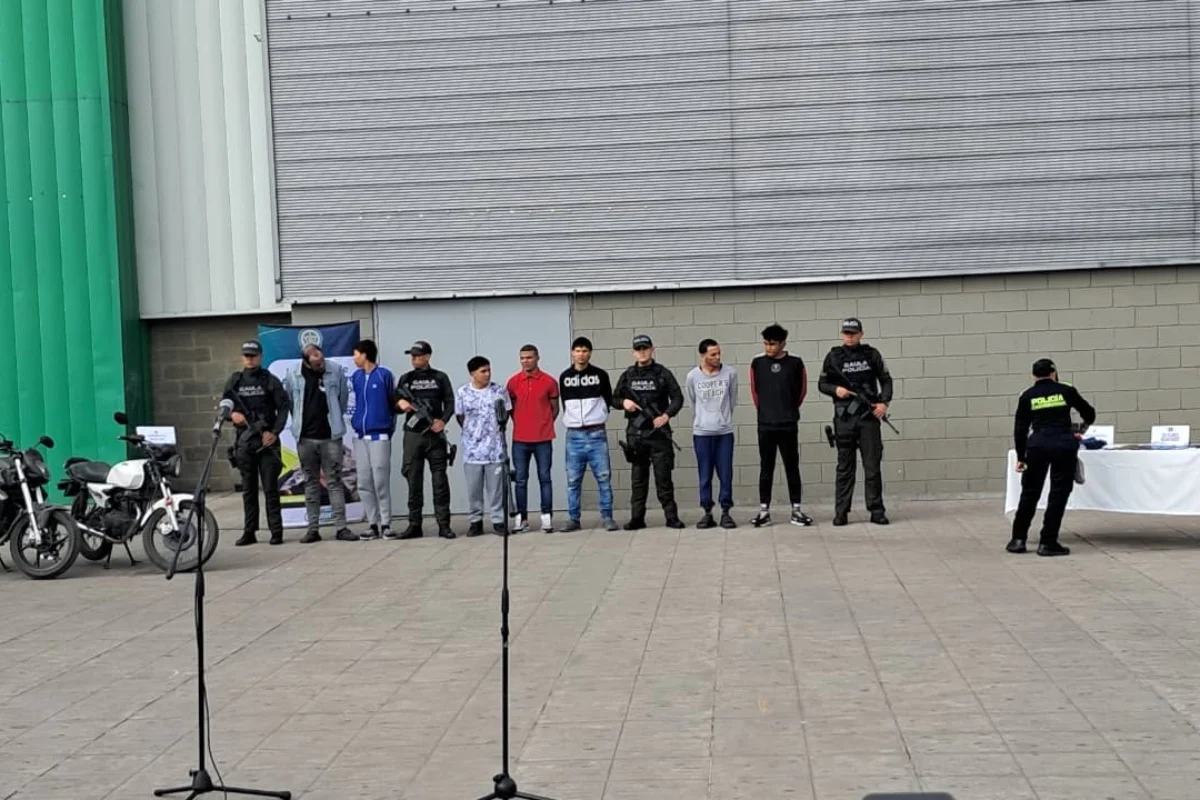 La Policía y la Fiscalía capturaron a siete integrantes de “Los Satanás”, banda criminal que extorsionaba comerciantes en Bosa y Kennedy - Foto: Archivo Particular