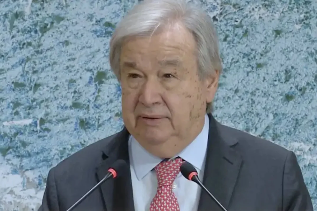 El secretario general de la ONU, António Guterres, alertó en Ginebra sobre un “ataque a gran escala” contra los derechos humanos en el mundo - Foto: Captura de video