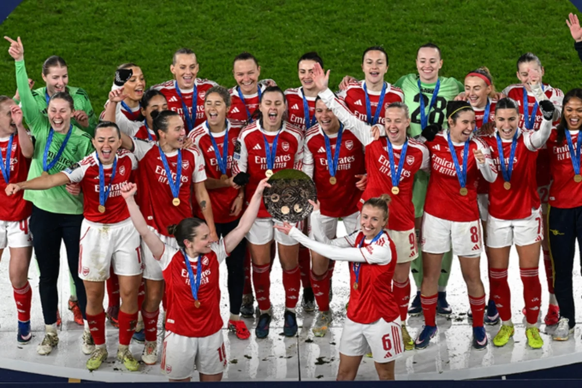 El Arsenal femenino conquistó la primera Copa de Campeones Femenina de la FIFA tras vencer al Corinthians en la prórroga en Londres y logró un premio económico récord para el fútbol femenino - Foto: @ArsenalWFC