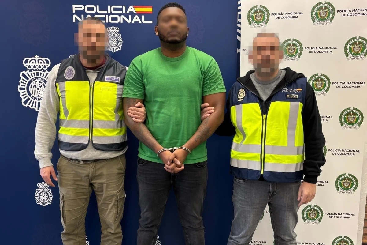 Capturan en Madrid a alias ‘Diego Optra’, presunto cabecilla de la estructura criminal “Shottas” - Foto: Cortesía