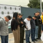 La Policía Metropolitana de Bogotá capturó a 15 presuntos extorsionistas en operativos del Gaula en varias localidades - Foto: @SeguridadBOG