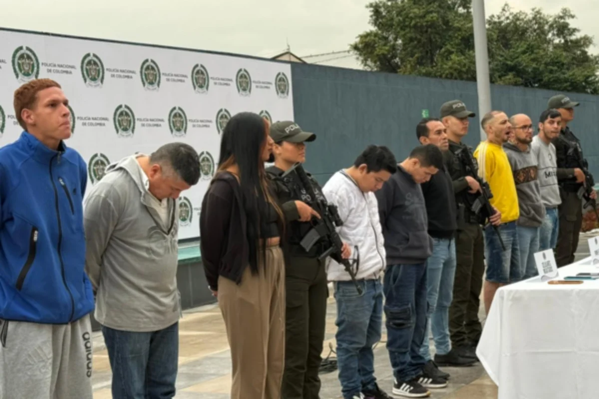 La Policía Metropolitana de Bogotá capturó a 15 presuntos extorsionistas en operativos del Gaula en varias localidades - Foto: @SeguridadBOG