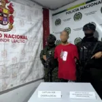 En una operación conjunta en zona rural de Belén de Umbría (Risaralda), fue capturado alias ‘Chucky’, señalado integrante del Clan del Golfo - Foto: Cortesía