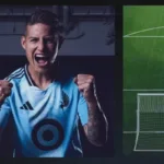 James Rodríguez firmó como agente libre con el Minnesota United de la MLS. El volante colombiano iniciará una nueva etapa en Estados Unidos - Foto: @MNUFC